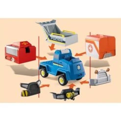 PLAYMOBIL 70915 DUCK ON CALL Polizei Einsatzfahrzeug, Konstruktionsspielzeug -Playmobil Verkaufsgeschäft PLAYMOBIL 70915 DUCK ON CALL Polizei Einsatzfahrzeug Konstruktionsspielzeug@@1802643 4