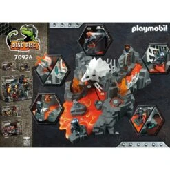 PLAYMOBIL 70926 Dino Rise Wächter Der Lavaquelle, Konstruktionsspielzeug -Playmobil Verkaufsgeschäft PLAYMOBIL 70926 Dino Rise W chter der Lavaquelle Konstruktionsspielzeug@@1802658 5