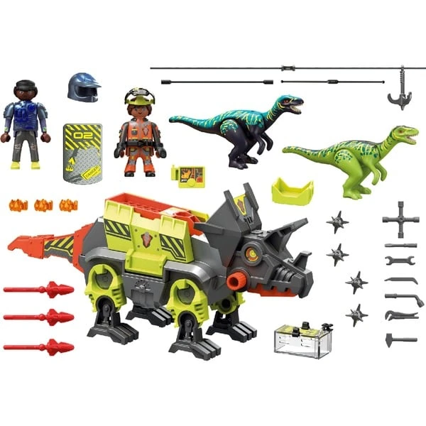 PLAYMOBIL 70928 Dino Rise Robo-Dino Kampfmaschine, Konstruktionsspielzeug 4 PLAYMOBIL 70928 Dino Rise Robo-Dino Kampfmaschine, Konstruktionsspielzeug – Bild 2