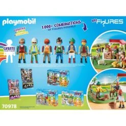 PLAYMOBIL 70978 My Figures Horse Ranch, Konstruktionsspielzeug -Playmobil Verkaufsgeschäft PLAYMOBIL 70978 My Figures Horse Ranch Konstruktionsspielzeug@@1864490 5