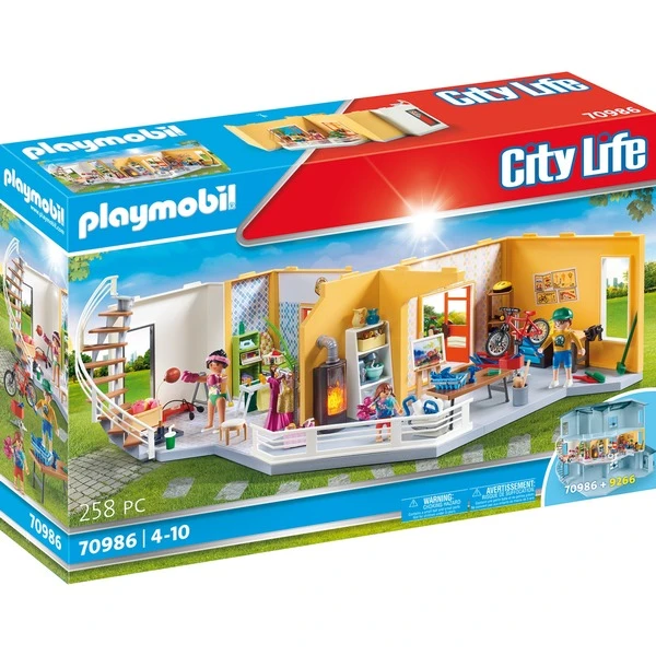PLAYMOBIL 70986 City Life Etagenerweiterung Wohnhaus, Konstruktionsspielzeug 3 PLAYMOBIL 70986 City Life Etagenerweiterung Wohnhaus, Konstruktionsspielzeug