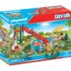 PLAYMOBIL 70987 City Life Poolparty Mit Rutsche, Konstruktionsspielzeug -Playmobil Verkaufsgeschäft PLAYMOBIL 70987 City Life Poolparty mit Rutsche Konstruktionsspielzeug@@1802776
