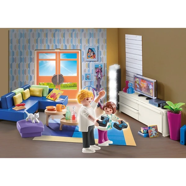 PLAYMOBIL 70989 City Life Wohnzimmer, Konstruktionsspielzeug 5 PLAYMOBIL 70989 City Life Wohnzimmer, Konstruktionsspielzeug – Bild 3