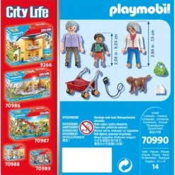 PLAYMOBIL 70990 City Life Großeltern Mit Enkel, Konstruktionsspielzeug -Playmobil Verkaufsgeschäft PLAYMOBIL 70990 City Life Gro eltern mit Enkel Konstruktionsspielzeug@@1802789 2