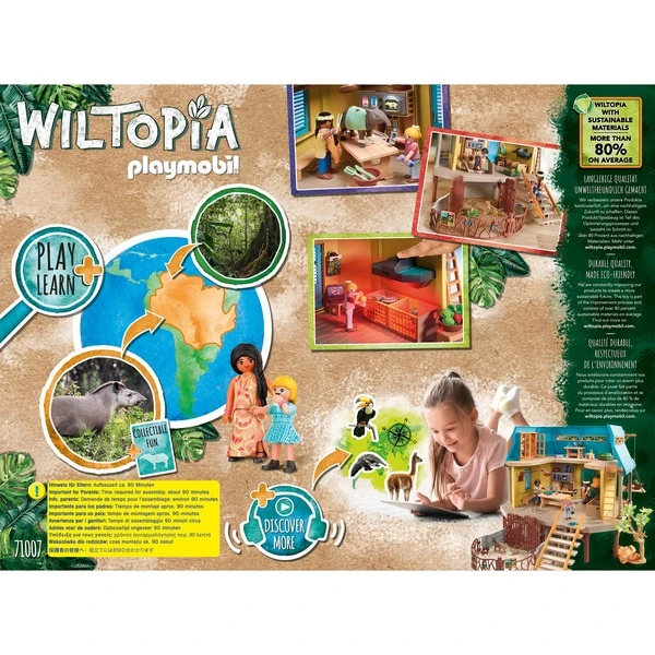 PLAYMOBIL 71007 Wiltopia Tierpflegestation, Konstruktionsspielzeug 10 PLAYMOBIL 71007 Wiltopia Tierpflegestation, Konstruktionsspielzeug – Bild 8
