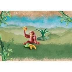 PLAYMOBIL 71074 Wiltopia Junger Orang-Utan, Konstruktionsspielzeug -Playmobil Verkaufsgeschäft PLAYMOBIL 71074 Wiltopia Junger Orang Utan Konstruktionsspielzeug@@1856502 2