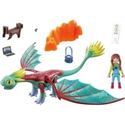 PLAYMOBIL 71083 Dragons: The Nine Realms - Feathers & Alex, Konstruktionsspielzeug -Playmobil Verkaufsgeschäft PLAYMOBIL 71083 Dragons The Nine Realms Feathers Alex Konstruktionsspielzeug@@1840786 35