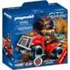 PLAYMOBIL 71090 City Action - Feuerwehr-Speed Quad, Konstruktionsspielzeug -Playmobil Verkaufsgeschäft PLAYMOBIL 71090 City Action Feuerwehr Speed Quad Konstruktionsspielzeug@@1888893