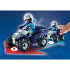 PLAYMOBIL 71092 City Action Polizei-Speed Quad, Konstruktionsspielzeug -Playmobil Verkaufsgeschäft PLAYMOBIL 71092 City Action Polizei Speed Quad Konstruktionsspielzeug@@1810069 3