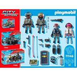 PLAYMOBIL 71146 City Action SWAT-Figurenset, Konstruktionsspielzeug 9 PLAYMOBIL 71146 City Action SWAT-Figurenset, Konstruktionsspielzeug -Playmobil Verkaufsgeschäft PLAYMOBIL 71146 City Action SWAT Figurenset Konstruktionsspielzeug@@1888957 3