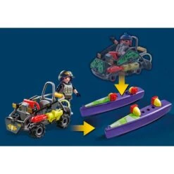 PLAYMOBIL 71147 City Action SWAT-Multi-Terrain-Quad, Konstruktionsspielzeug -Playmobil Verkaufsgeschäft PLAYMOBIL 71147 City Action SWAT Multi Terrain Quad Konstruktionsspielzeug@@1888946 4