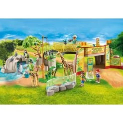 PLAYMOBIL 71190 Family Fun Mein Großer Erlebnis-Zoo, Konstruktionsspielzeug -Playmobil Verkaufsgeschäft PLAYMOBIL 71190 Family Fun Mein gro er Erlebnis Zoo Konstruktionsspielzeug@@1849609 2