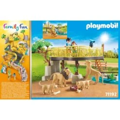 PLAYMOBIL 71192 Family Fun Löwen Im Freigehege, Konstruktionsspielzeug -Playmobil Verkaufsgeschäft PLAYMOBIL 71192 Family Fun L wen im Freigehege Konstruktionsspielzeug@@1849627 5