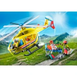 PLAYMOBIL 71203 City Life - Rettungshelikopter, Konstruktionsspielzeug -Playmobil Verkaufsgeschäft PLAYMOBIL 71203 City Life Rettungshelikopter Konstruktionsspielzeug@@1888934 4