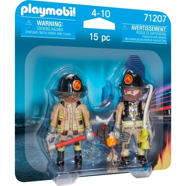 PLAYMOBIL 71207 DuoPack Feuerwehrmänner, Konstruktionsspielzeug 3 PLAYMOBIL 71207 DuoPack Feuerwehrmänner, Konstruktionsspielzeug