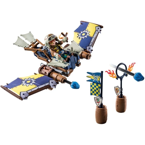 PLAYMOBIL 71211 Novelmore Darios Fluggleiter, Konstruktionsspielzeug 4 PLAYMOBIL 71211 Novelmore Darios Fluggleiter, Konstruktionsspielzeug – Bild 2