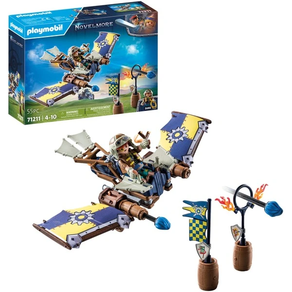 PLAYMOBIL 71211 Novelmore Darios Fluggleiter, Konstruktionsspielzeug 10 PLAYMOBIL 71211 Novelmore Darios Fluggleiter, Konstruktionsspielzeug – Bild 8