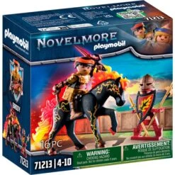 PLAYMOBIL 71213 Novelmore Burnham Raiders - Feuerritter, Konstruktionsspielzeug
