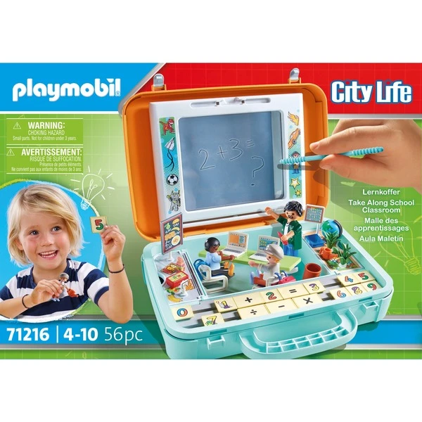 PLAYMOBIL 71216 City Life Lernkoffer, Konstruktionsspielzeug 10 PLAYMOBIL 71216 City Life Lernkoffer, Konstruktionsspielzeug – Bild 8