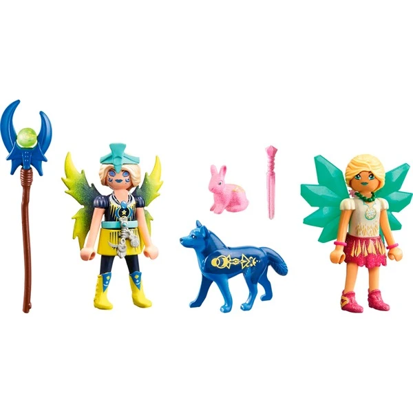 PLAYMOBIL 71236 Ayuma - Crystal- Und Moon Fairy Mit Seelentieren, Konstruktionsspielzeug – Bild 2