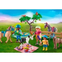 PLAYMOBIL 71239 Picknickausflug Mit Pferden, Konstruktionsspielzeug -Playmobil Verkaufsgeschäft PLAYMOBIL 71239 Picknickausflug mit Pferden Konstruktionsspielzeug@@1888972 2