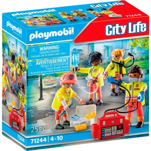 PLAYMOBIL 71244 City Life - Rettungsteam, Konstruktionsspielzeug 3 PLAYMOBIL 71244 City Life - Rettungsteam, Konstruktionsspielzeug