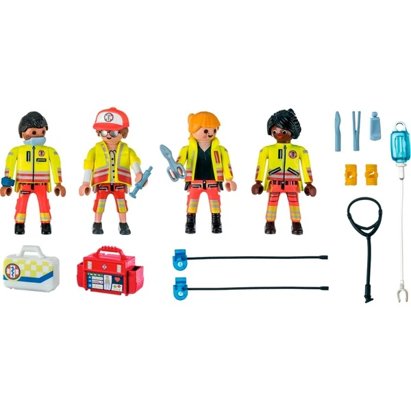 PLAYMOBIL 71244 City Life - Rettungsteam, Konstruktionsspielzeug 4 PLAYMOBIL 71244 City Life - Rettungsteam, Konstruktionsspielzeug – Bild 2