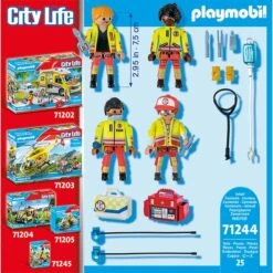 PLAYMOBIL 71244 City Life - Rettungsteam, Konstruktionsspielzeug 11 PLAYMOBIL 71244 City Life - Rettungsteam, Konstruktionsspielzeug -Playmobil Verkaufsgeschäft PLAYMOBIL 71244 City Life Rettungsteam Konstruktionsspielzeug@@1888977 4