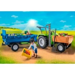 PLAYMOBIL 71249 Traktor Mit Hänger, Konstruktionsspielzeug -Playmobil Verkaufsgeschäft PLAYMOBIL 71249 Traktor mit H nger Konstruktionsspielzeug@@1888993 2