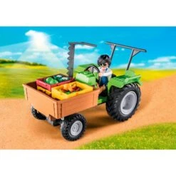 PLAYMOBIL 71249 Traktor Mit Hänger, Konstruktionsspielzeug -Playmobil Verkaufsgeschäft PLAYMOBIL 71249 Traktor mit H nger Konstruktionsspielzeug@@1888993 3
