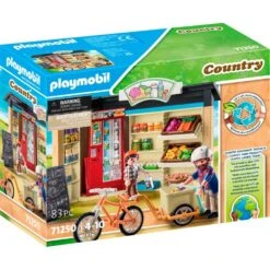 PLAYMOBIL 71250 24-Stunden-Hofladen, Konstruktionsspielzeug