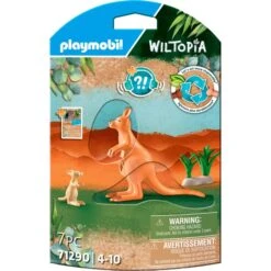 PLAYMOBIL 71290 Wiltopia Känguru Mit Jungtier, Konstruktionsspielzeug
