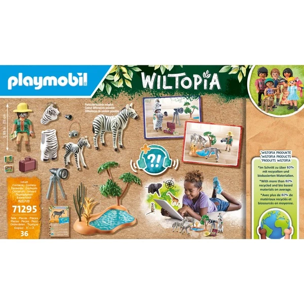 PLAYMOBIL 71295 Wiltopia Unterwegs Mit Der Tierfotografin, Konstruktionsspielzeug 10 PLAYMOBIL 71295 Wiltopia Unterwegs Mit Der Tierfotografin, Konstruktionsspielzeug – Bild 8