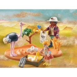PLAYMOBIL 71296 Wiltopia Zu Gast Bei Papa Strauß, Konstruktionsspielzeug -Playmobil Verkaufsgeschäft PLAYMOBIL 71296 Wiltopia Zu Gast bei Papa Strau Konstruktionsspielzeug@@1889042 2