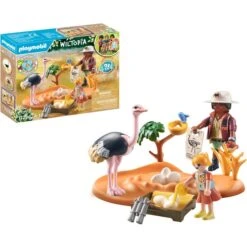 PLAYMOBIL 71296 Wiltopia Zu Gast Bei Papa Strauß, Konstruktionsspielzeug -Playmobil Verkaufsgeschäft PLAYMOBIL 71296 Wiltopia Zu Gast bei Papa Strau Konstruktionsspielzeug@@1889042 4