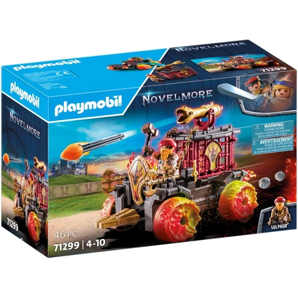 PLAYMOBIL 71299 Novelmore Burnham Raiders - Feuerkampfwagen, Konstruktionsspielzeug 3 PLAYMOBIL 71299 Novelmore Burnham Raiders - Feuerkampfwagen, Konstruktionsspielzeug