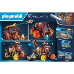 PLAYMOBIL 71299 Novelmore Burnham Raiders - Feuerkampfwagen, Konstruktionsspielzeug 25 PLAYMOBIL 71299 Novelmore Burnham Raiders - Feuerkampfwagen, Konstruktionsspielzeug -Playmobil Verkaufsgeschäft PLAYMOBIL 71299 Novelmore Burnham Raiders Feuerkampfwagen Konstruktionsspielzeug@@1889045 11