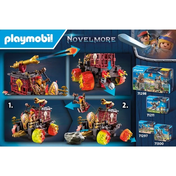 PLAYMOBIL 71299 Novelmore Burnham Raiders - Feuerkampfwagen, Konstruktionsspielzeug 14 PLAYMOBIL 71299 Novelmore Burnham Raiders - Feuerkampfwagen, Konstruktionsspielzeug – Bild 12