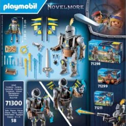 PLAYMOBIL 71300 Novelmore Kampfroboter, Konstruktionsspielzeug -Playmobil Verkaufsgeschäft PLAYMOBIL 71300 Novelmore Kampfroboter Konstruktionsspielzeug@@1889046 8