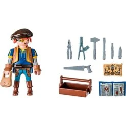 PLAYMOBIL 71302 Novelmore - Dario Mit Werkzeug, Konstruktionsspielzeug -Playmobil Verkaufsgeschäft PLAYMOBIL 71302 Novelmore Dario mit Werkzeug Konstruktionsspielzeug@@1889022 1