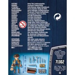 PLAYMOBIL 71302 Novelmore - Dario Mit Werkzeug, Konstruktionsspielzeug -Playmobil Verkaufsgeschäft PLAYMOBIL 71302 Novelmore Dario mit Werkzeug Konstruktionsspielzeug@@1889022 3