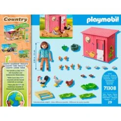 PLAYMOBIL 71308 Hühner Mit Küken, Konstruktionsspielzeug -Playmobil Verkaufsgeschäft PLAYMOBIL 71308 H hner mit K ken Konstruktionsspielzeug@@1889114 4