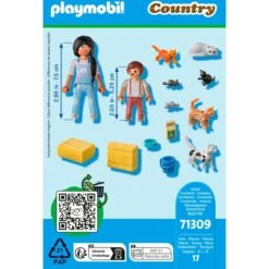 PLAYMOBIL 71309 Country Katzenfamilie, Konstruktionsspielzeug -Playmobil Verkaufsgeschäft PLAYMOBIL 71309 Country Katzenfamilie Konstruktionsspielzeug@@1889115 3