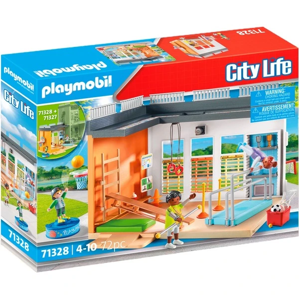 PLAYMOBIL 71328 City Life Anbau Turnhalle, Konstruktionsspielzeug 3 PLAYMOBIL 71328 City Life Anbau Turnhalle, Konstruktionsspielzeug