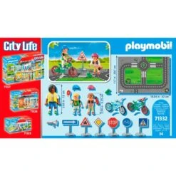 PLAYMOBIL 71332 City Life Fahrradparcours, Konstruktionsspielzeug -Playmobil Verkaufsgeschäft PLAYMOBIL 71332 City Life Fahrradparcours Konstruktionsspielzeug@@1889137 4