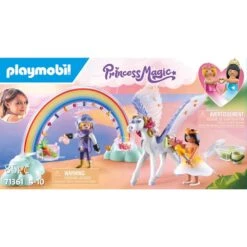 PLAYMOBIL 71361 Princess Magic Himmlischer Pegasus Mit Regenbogen, Konstruktionsspielzeug -Playmobil Verkaufsgeschäft PLAYMOBIL 71361 Princess Magic Himmlischer Pegasus mit Regenbogen Konstruktionsspielzeug@@1889161 8
