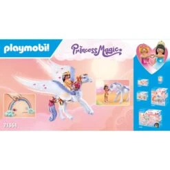 PLAYMOBIL 71361 Princess Magic Himmlischer Pegasus Mit Regenbogen, Konstruktionsspielzeug -Playmobil Verkaufsgeschäft PLAYMOBIL 71361 Princess Magic Himmlischer Pegasus mit Regenbogen Konstruktionsspielzeug@@1889161 9