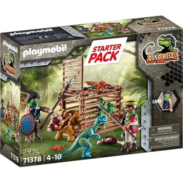 PLAYMOBIL 71378 Dino Rise Starter Pack Befreiung Des Triceratops, Konstruktionsspielzeug 3 PLAYMOBIL 71378 Dino Rise Starter Pack Befreiung Des Triceratops, Konstruktionsspielzeug