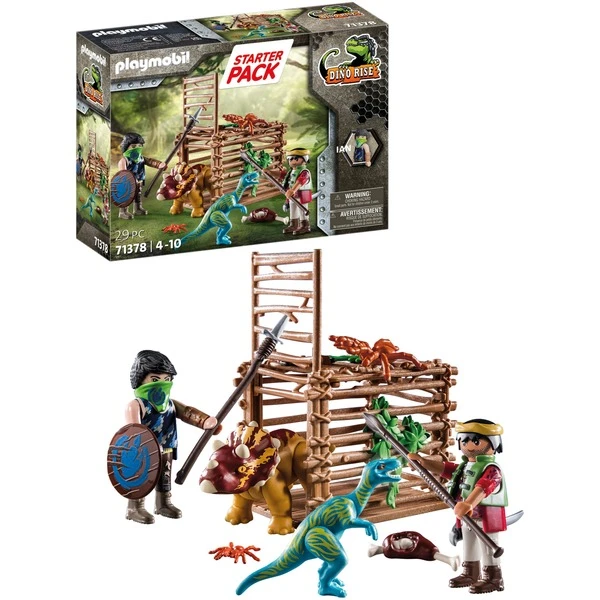 PLAYMOBIL 71378 Dino Rise Starter Pack Befreiung Des Triceratops, Konstruktionsspielzeug 8 PLAYMOBIL 71378 Dino Rise Starter Pack Befreiung Des Triceratops, Konstruktionsspielzeug – Bild 6