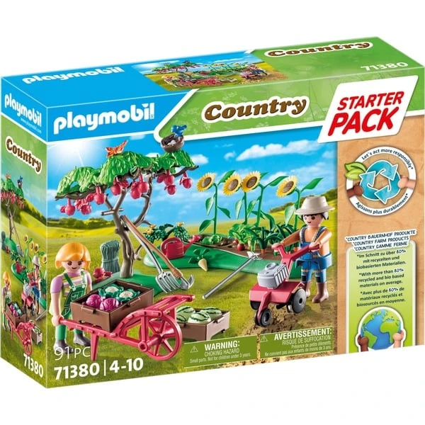 PLAYMOBIL 71380 Country Starter Pack Bauernhof Gemüsegarten, Konstruktionsspielzeug 3 PLAYMOBIL 71380 Country Starter Pack Bauernhof Gemüsegarten, Konstruktionsspielzeug
